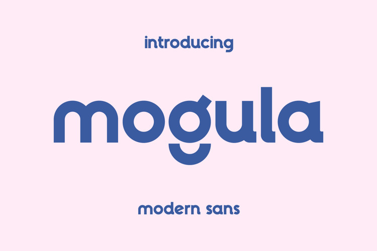 Mogula Sans Serif Font