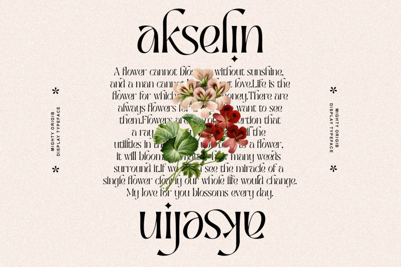 Mighty Origins Serif Font