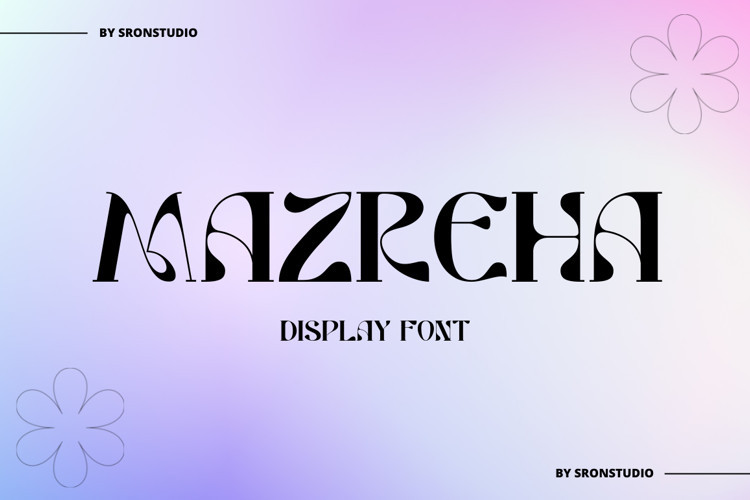 MAZREHA Display Font