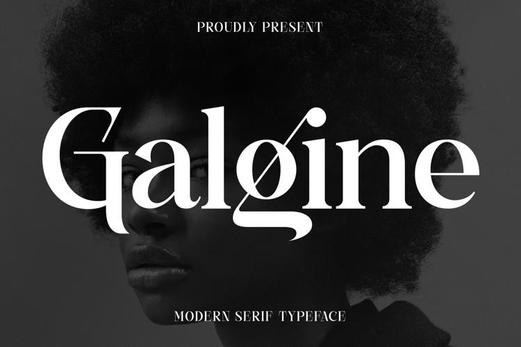 Galgine Serif Font