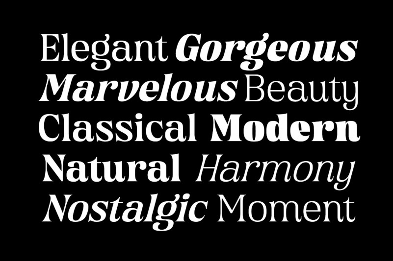 Chiefland Serif Font