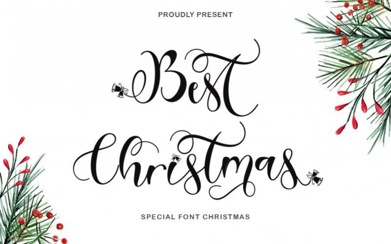 Best Christmas Calligraphy Font