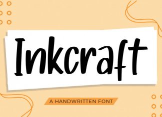 Inkcraft Handwritten Font