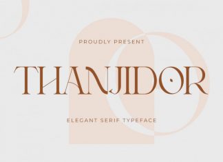 Thanjidor Serif Font