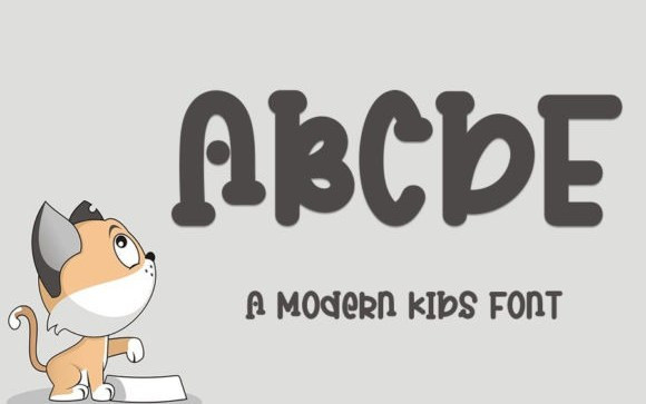 Abcde Display Font