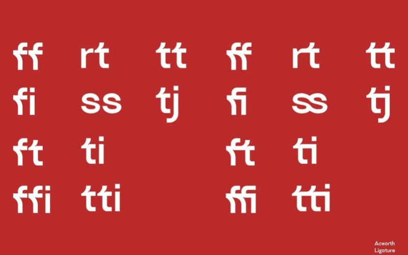 Acworth Sans Serif Font
