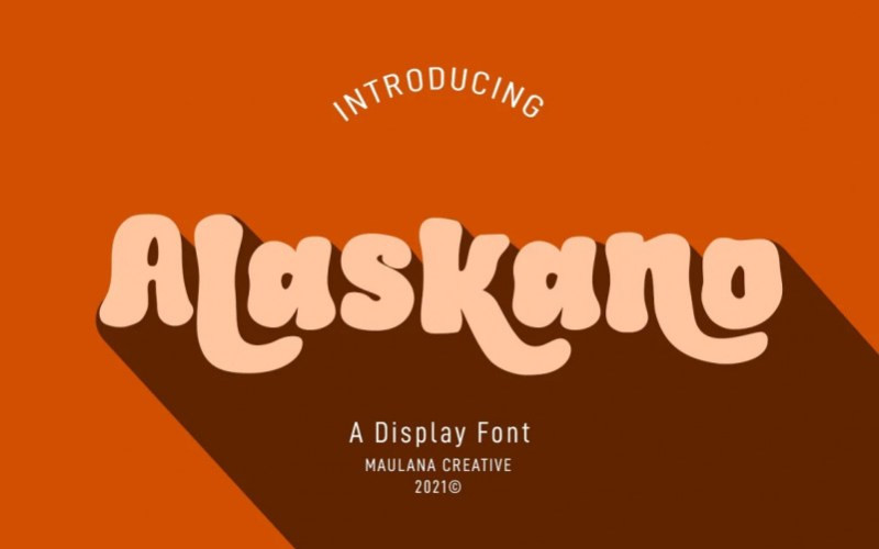 Alaskano Display Font