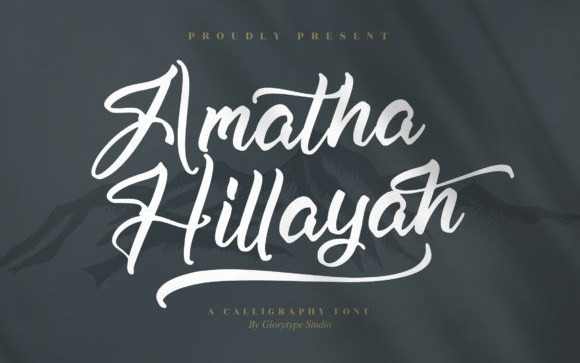 Amatha Hillayah Script Font