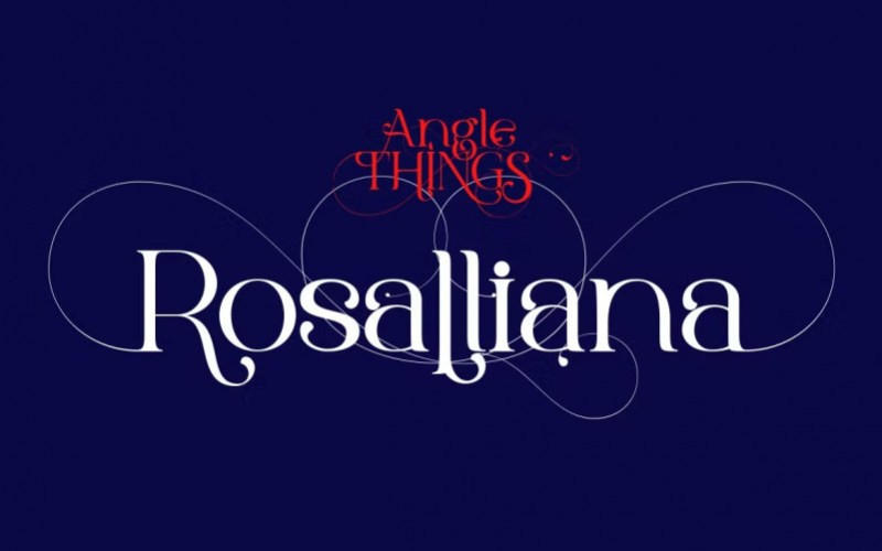 Angle Things Serif Font