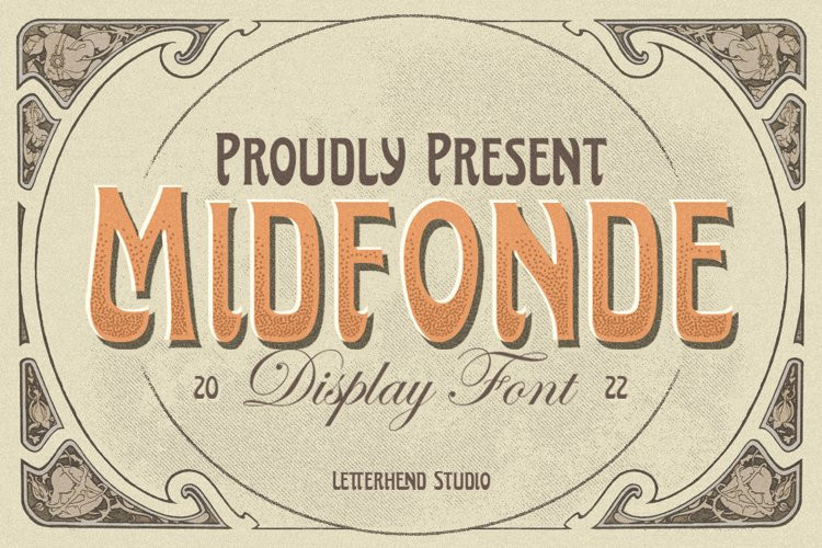 Midfonde Display Font