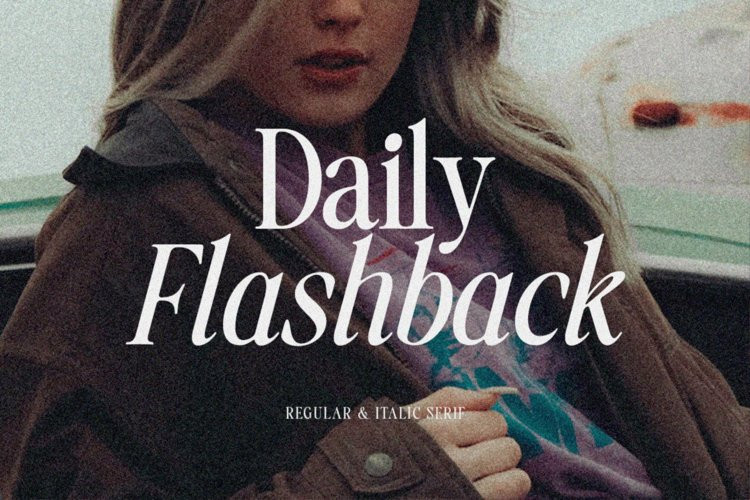 Daily Flashback Serif Font