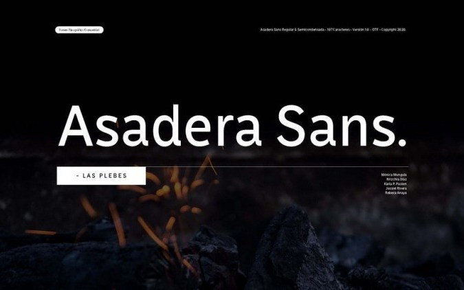 Asadera Sans Serif Font