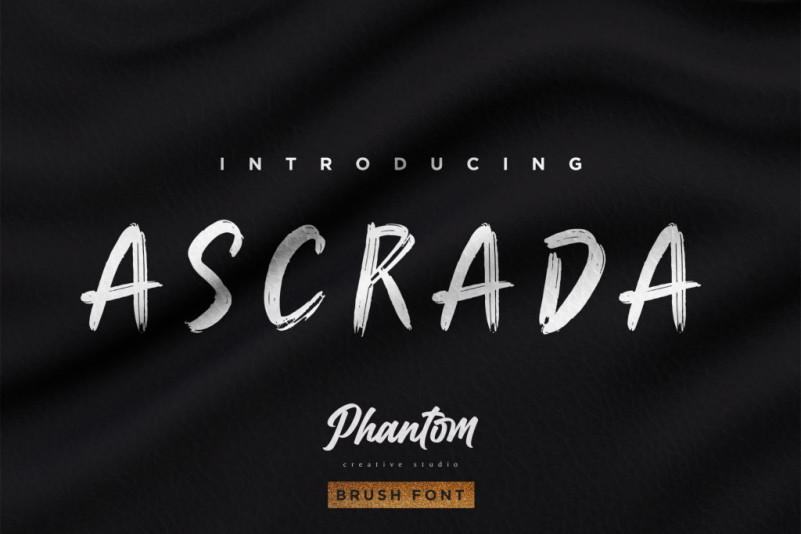 Ascrada Brush Font