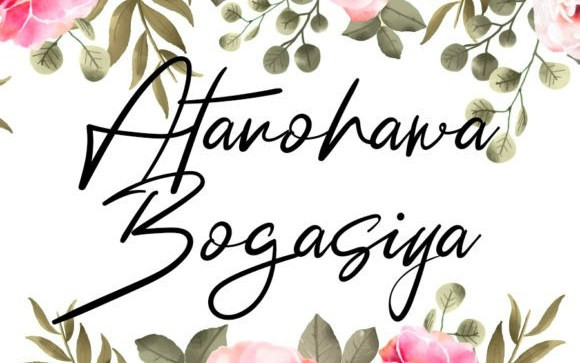 Atanohawa Bogasiya Script Font