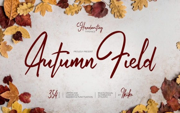 Autumn Field Script Font