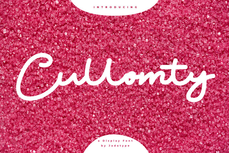 Cullomty Handwritten Font