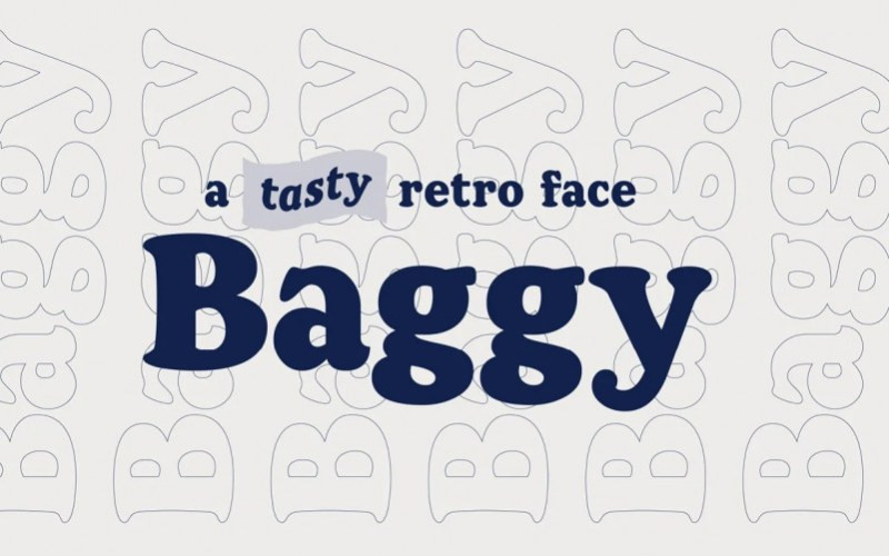 Baggy Serif Font