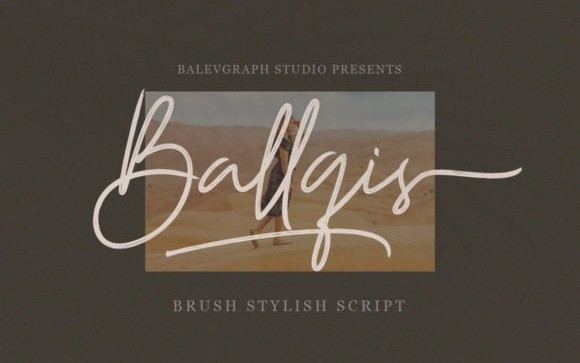 Ballqis Handwritten Font