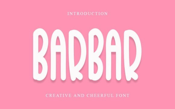 Barbar Display Font