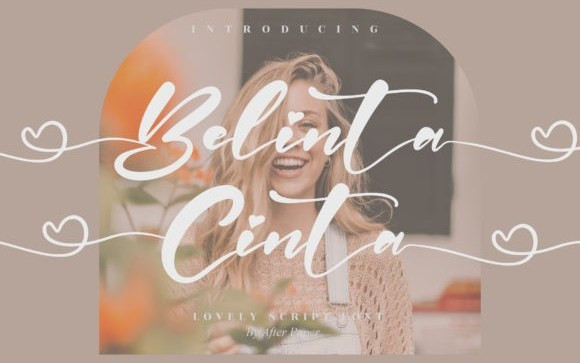 Belinta Cinta Calligraphy Font