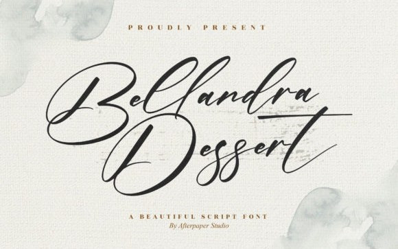 Bellandra Dessert Handwritten Font