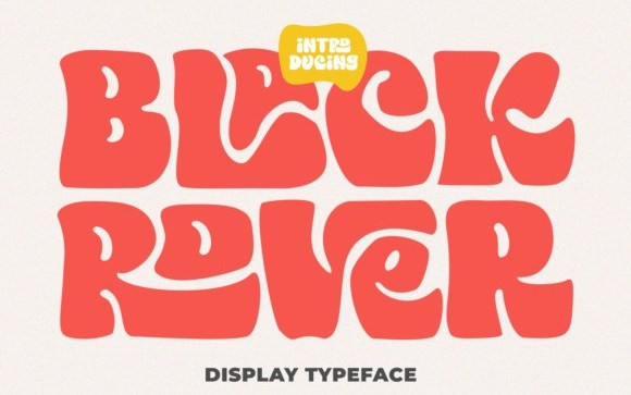 Black Rover Display Font