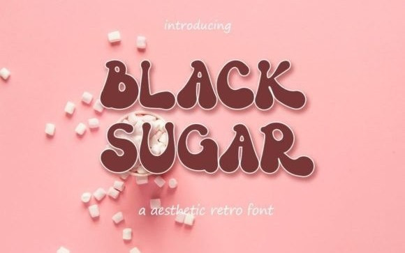 Black Sugar Display Font