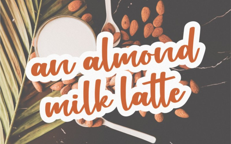 Bloomi Almond Handwritten Font