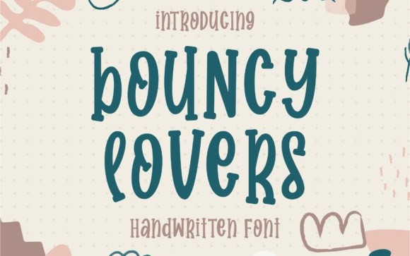 Bouncy Lovers Display Font