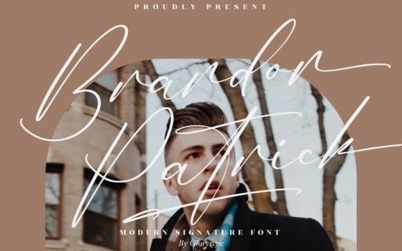 Brandon Patrick Script Font