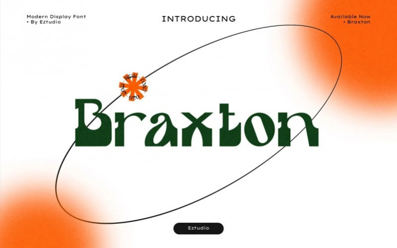 Braxton Display Font