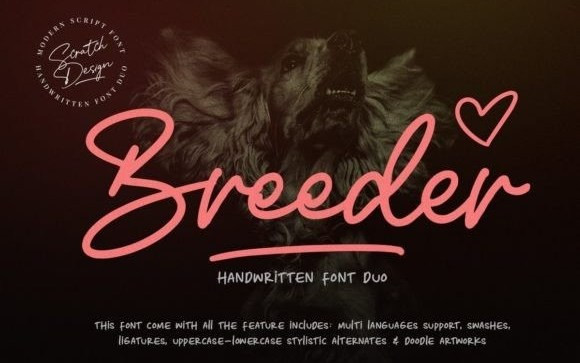 Breeder Handwritten Font