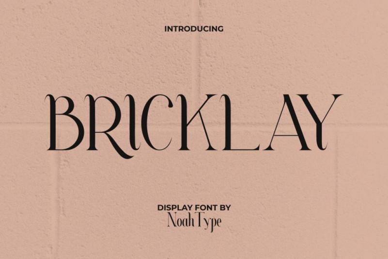 Bricklay Serif Font