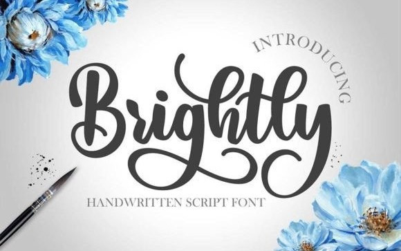 Brightly Script Font