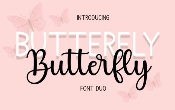 Butterfly Font Duo