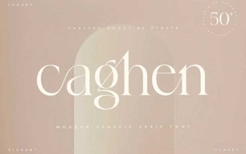 Caghen Serif Font