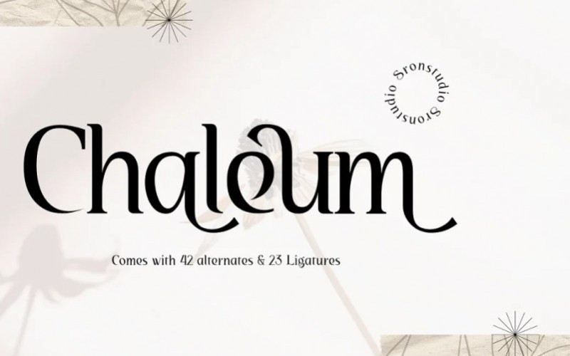 Chaleum Serif Font