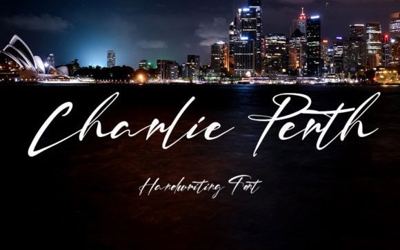 Charlie Perth Handwritten Font