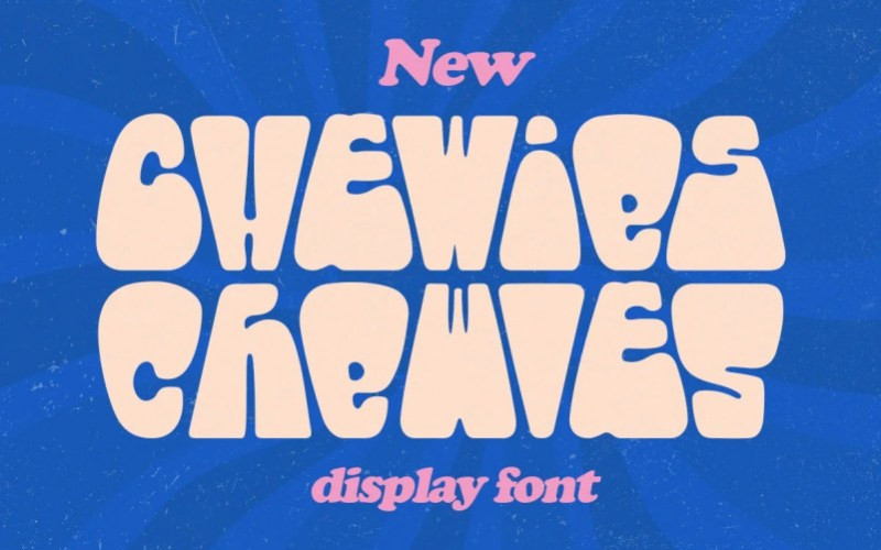 Chewies Display Font