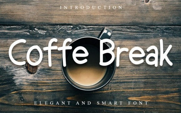 Coffe Break Display Font