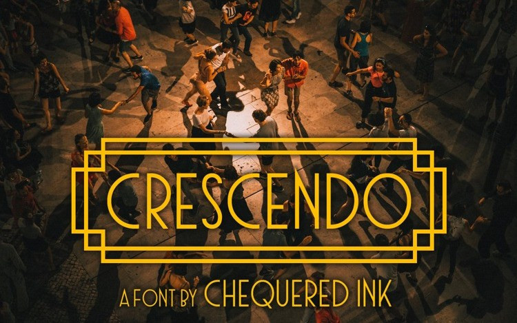 Crescendo Display Font