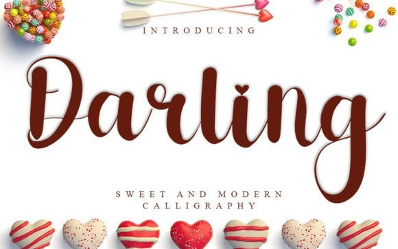 Darling Script Typeface