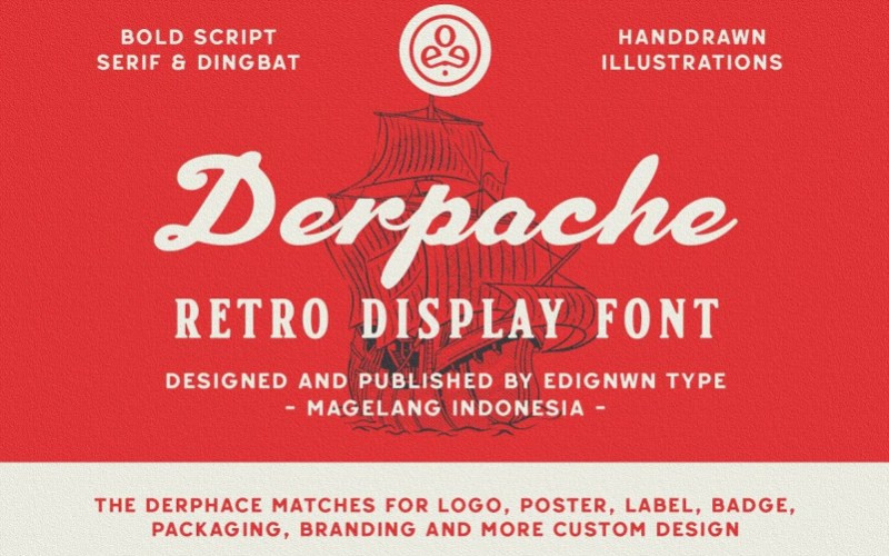 Derpache Script Font