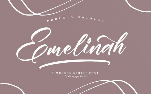 Emelinah Handwritten Font