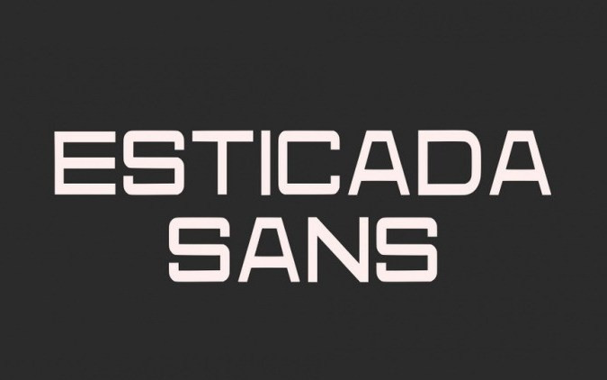 Esticada Display Font