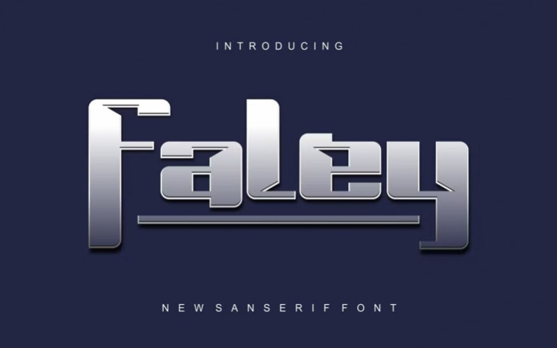 Faley Display Font