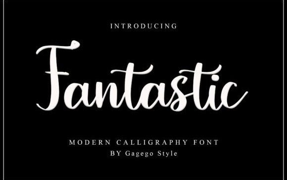 Fantastic Script Font