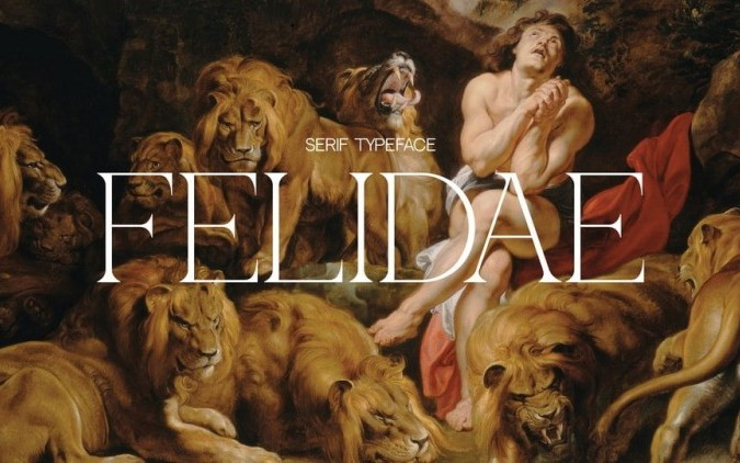 Felidae Serif Font