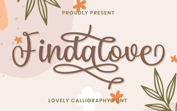 Findalove Calligraphy Font