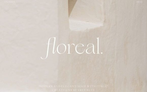 Floreal Serif Font